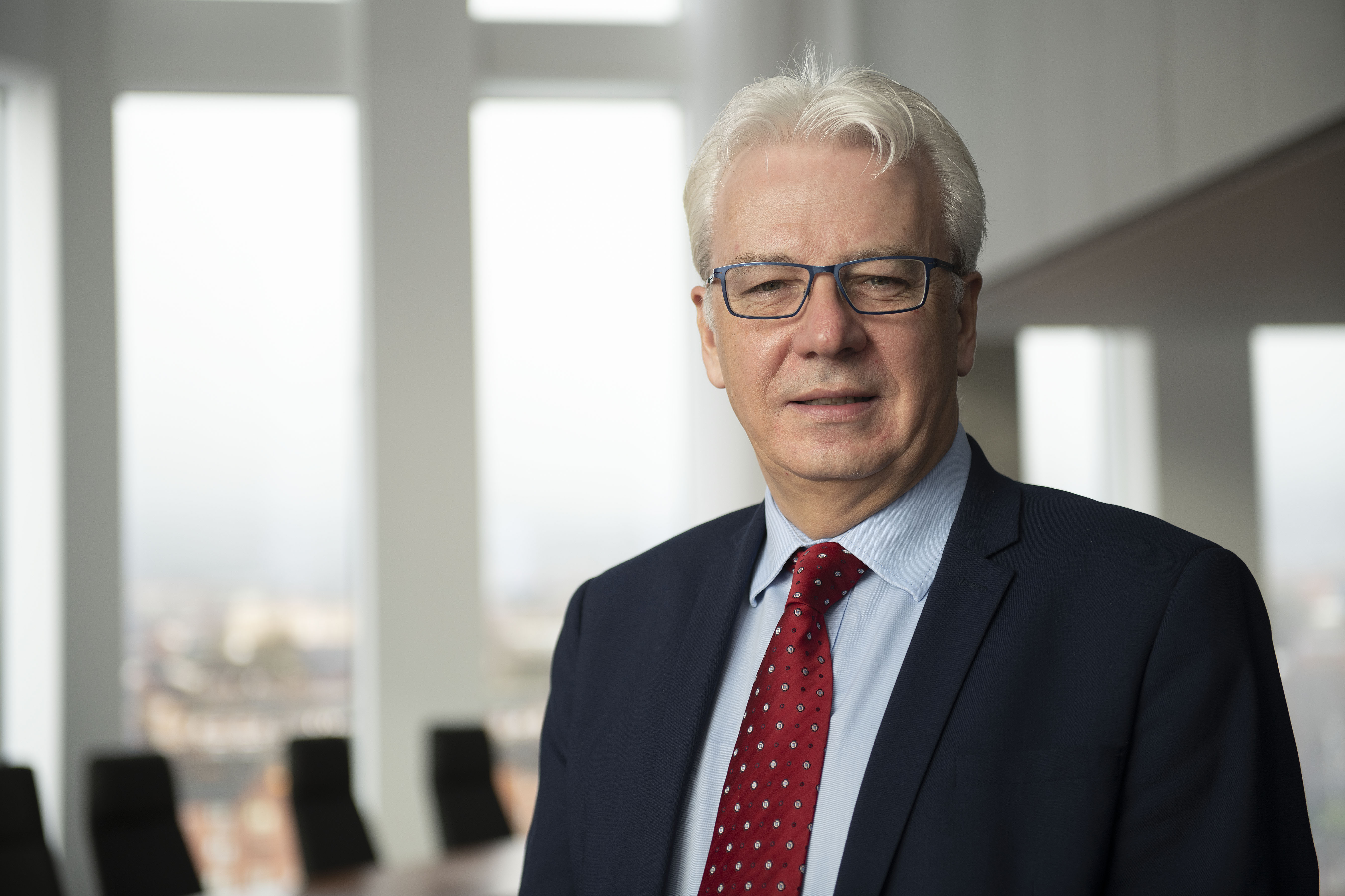 Photo of James McLaughlin in Boardroom